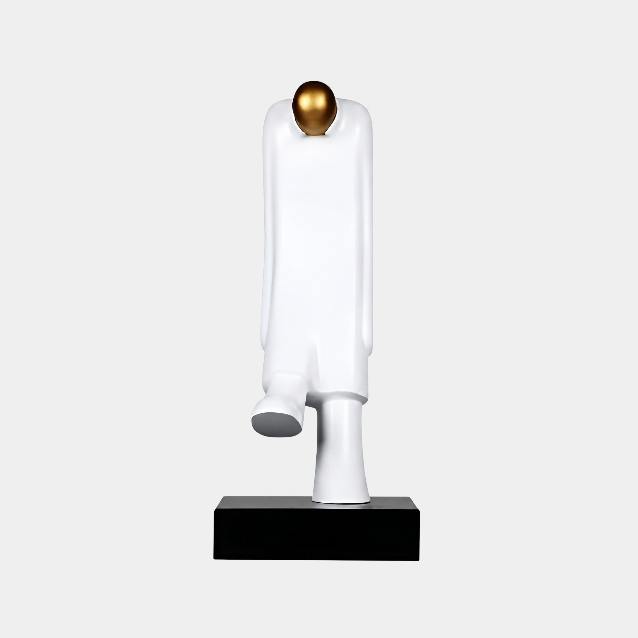 Eldwold White & Gold Figure Sculpture - 60cm