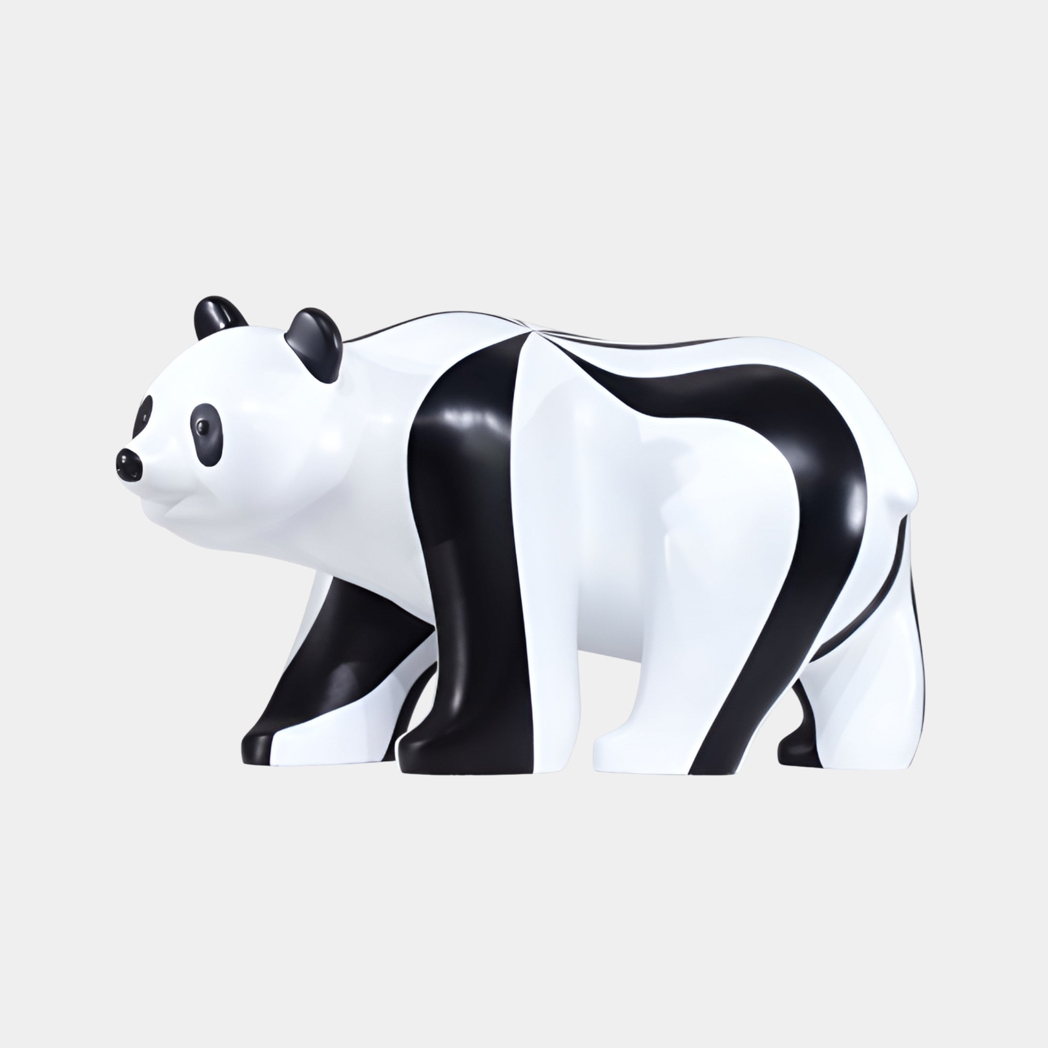 Fencote Black & White Panda Sculpture - 70cm