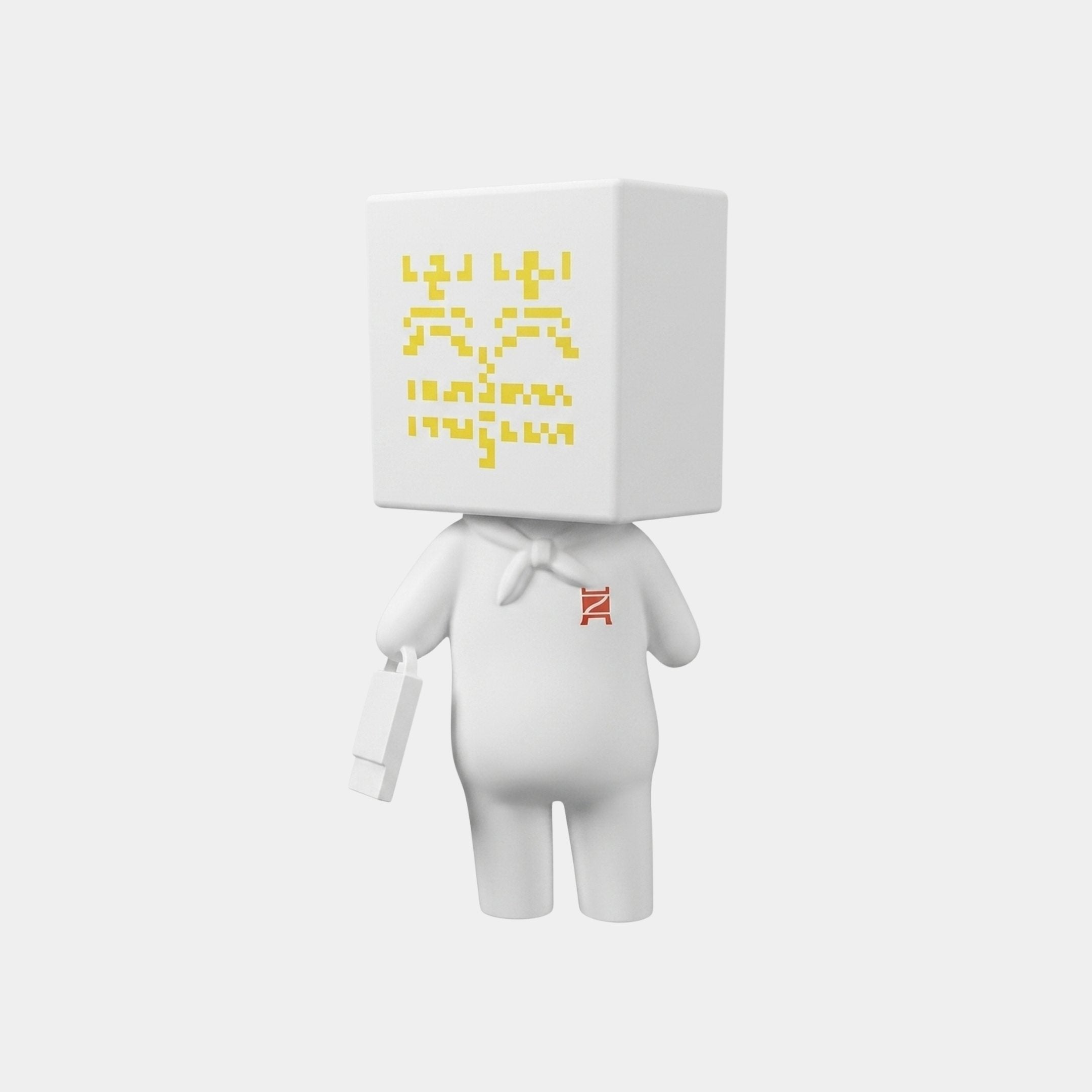 Glengrove White & Gold Minifigure Sculpture - 160cm