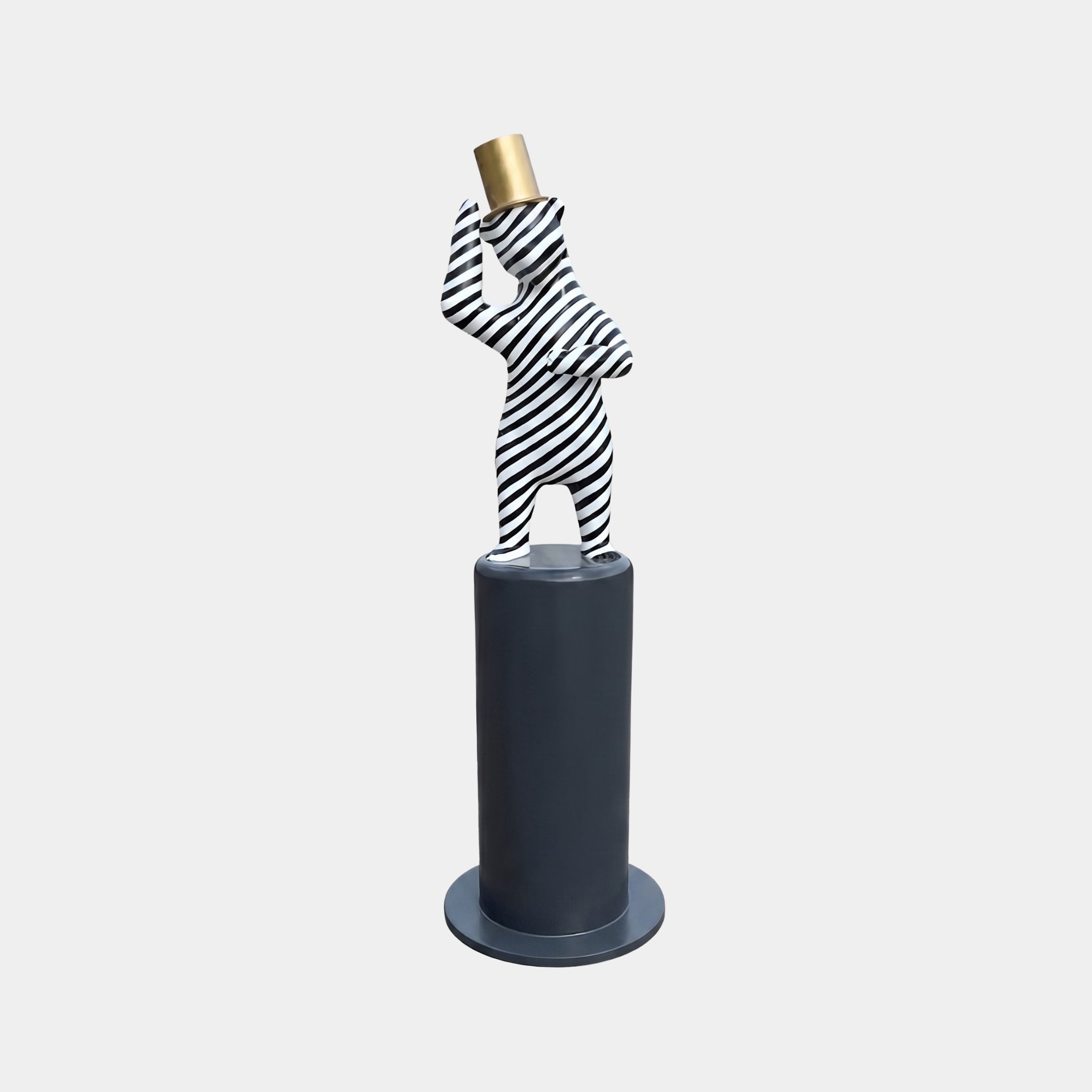 Hazehurst Black & White Bust Sculpture - 170cm