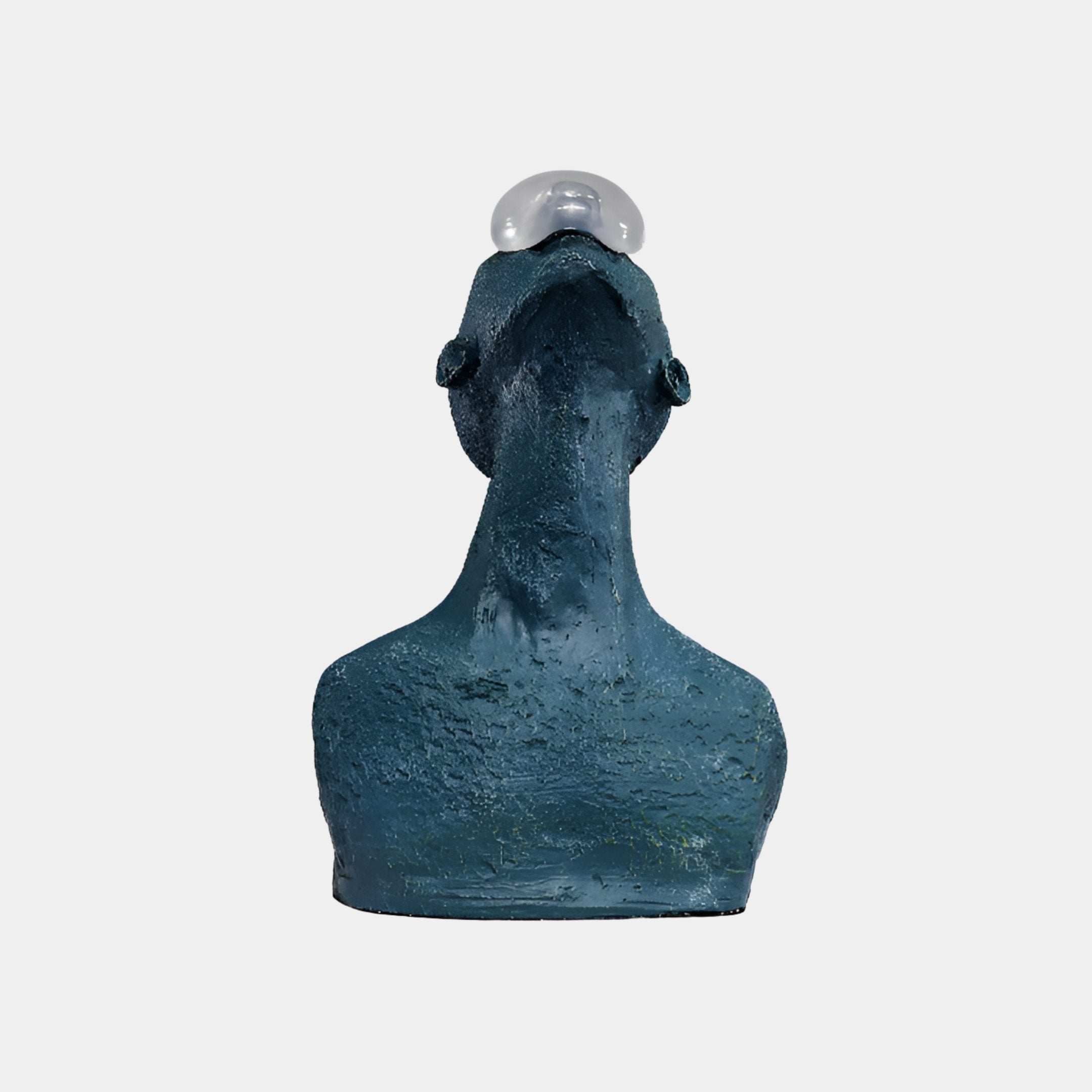 Holtfield Green & Blue Bust Sculpture - 50cm