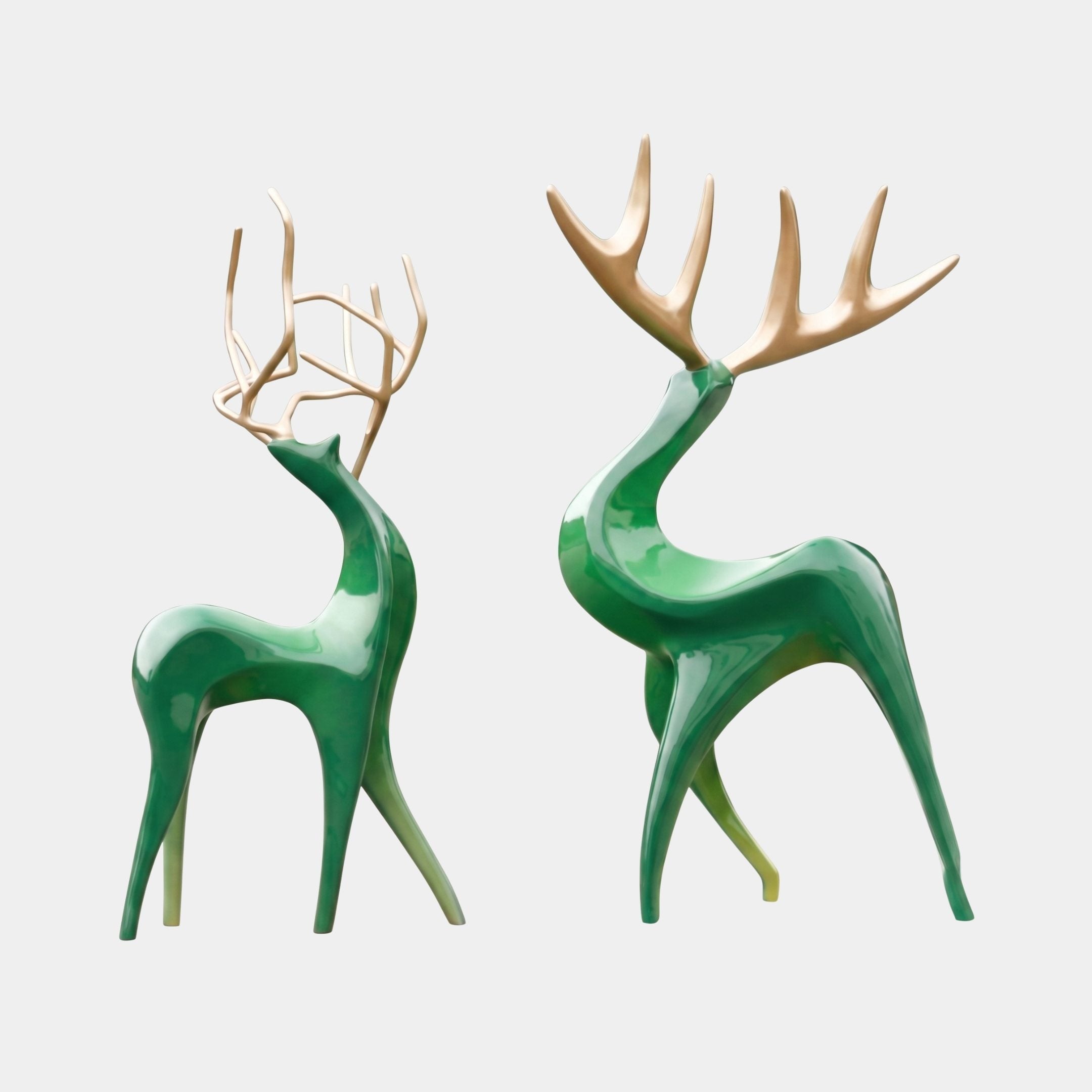 Penbourne Green Deer Sculpture - 180cm