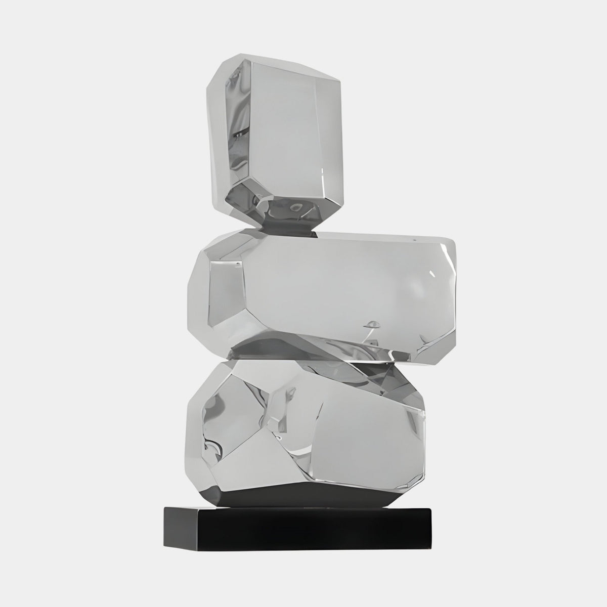 Monoform Stone II Steel Sculpture 73cm | Giant Sculptures
