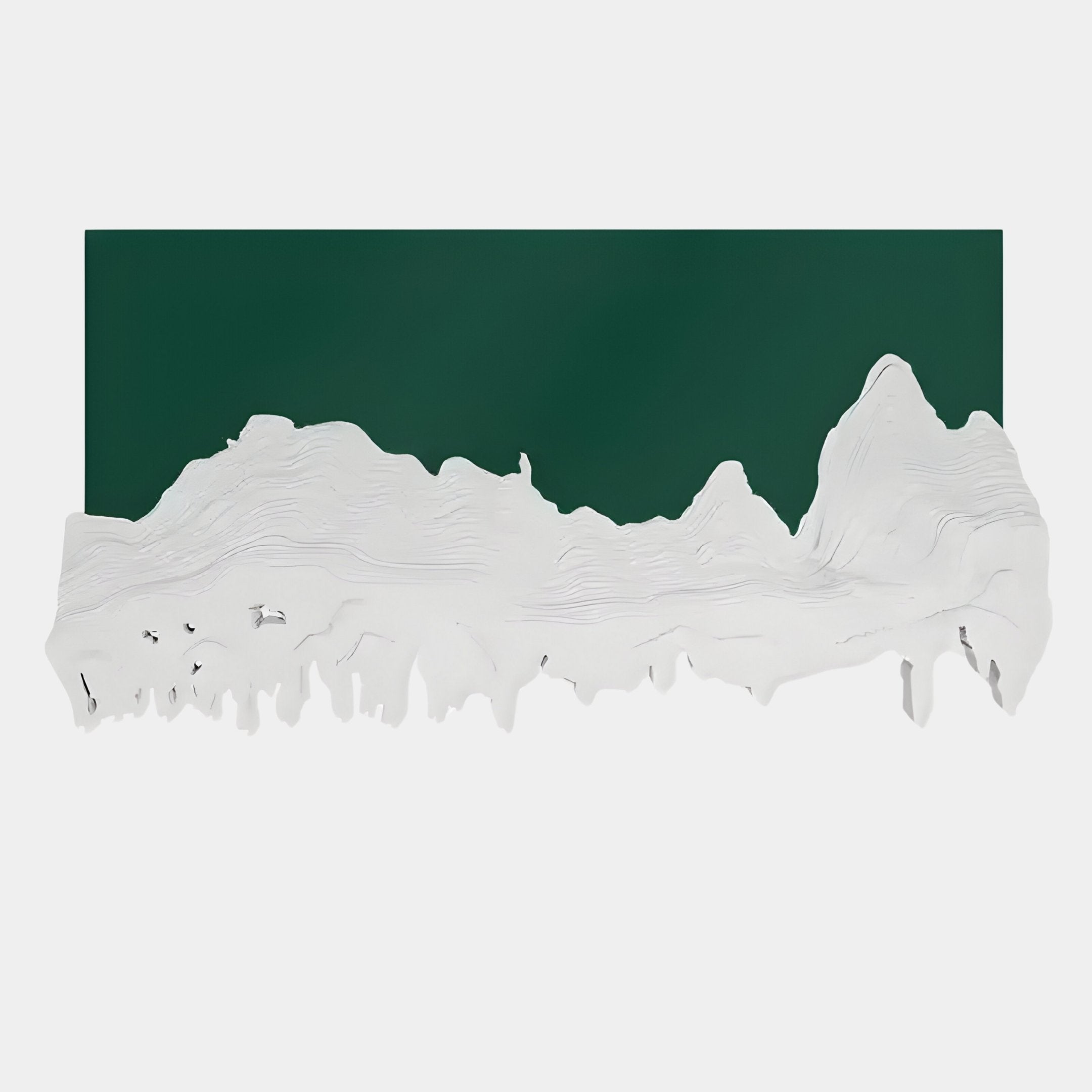 Riftline Ridgecut Green Wood Carving 3D Wall Art