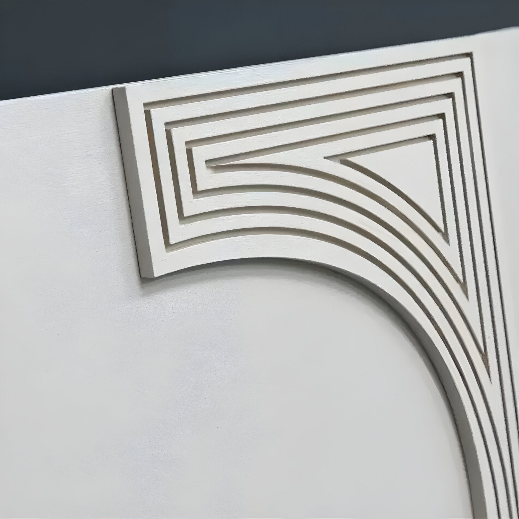 Lineaform Corner Cascade Wood Carving 3D Wall Art