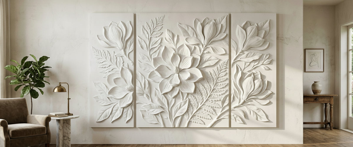 3D Wall Art: A Buyer's Guide to Relief, Scale and Material - 3d wall art