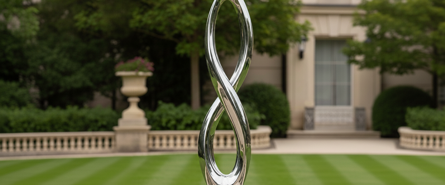 Abstract Sculpture: A Buyer's Guide to Form, Scale and Placement - abstract sculpture