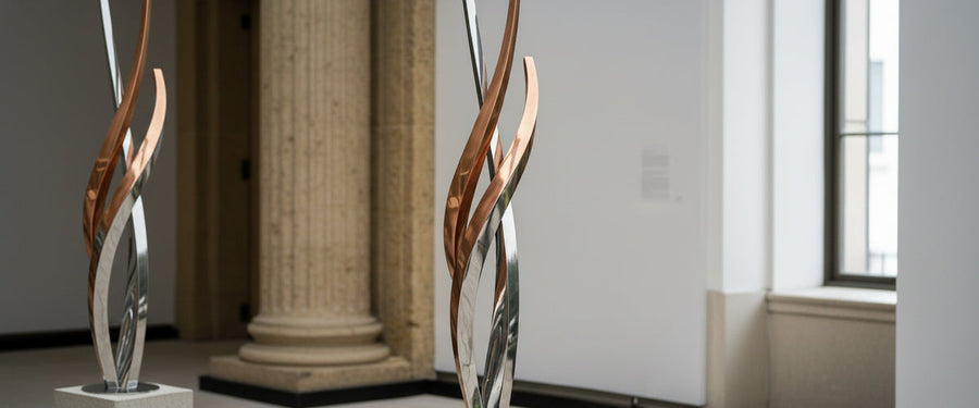 Abstract Sculpture: A Buyer's Guide to Materials, Scale and Placement - abstract sculpture