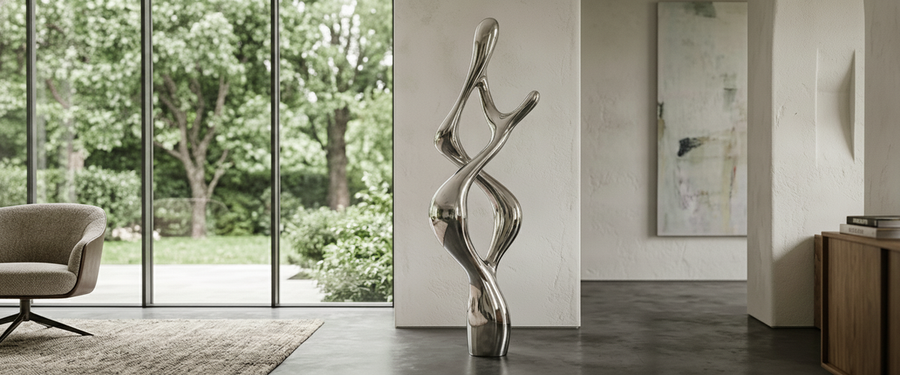 Abstract Sculpture for Home: How to Choose a Piece That Actually Holds the Room - abstract sculpture for home