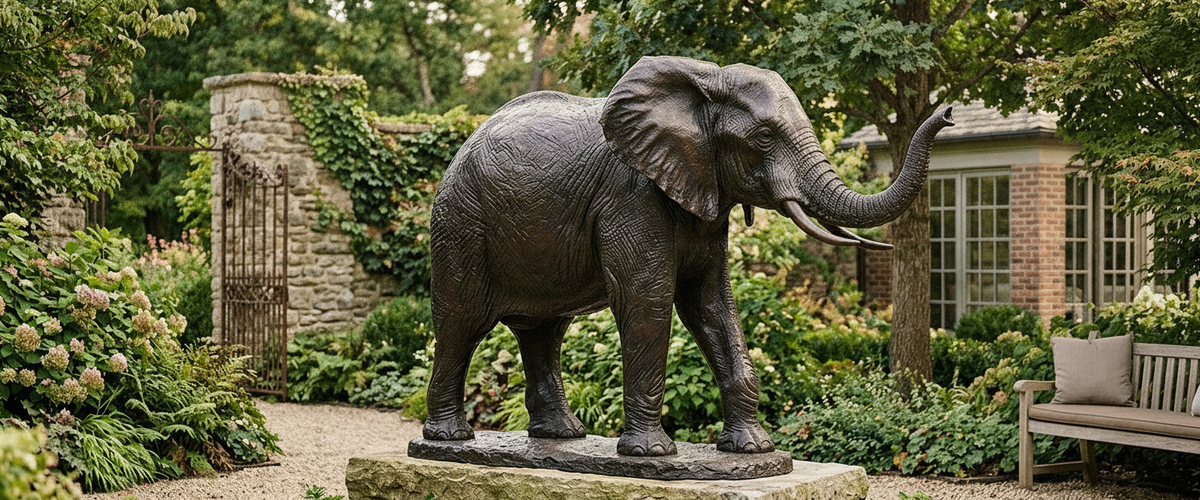 Bronze African Animal Sculptures: A Placement and Scale Guide - bronze african animal sculptures