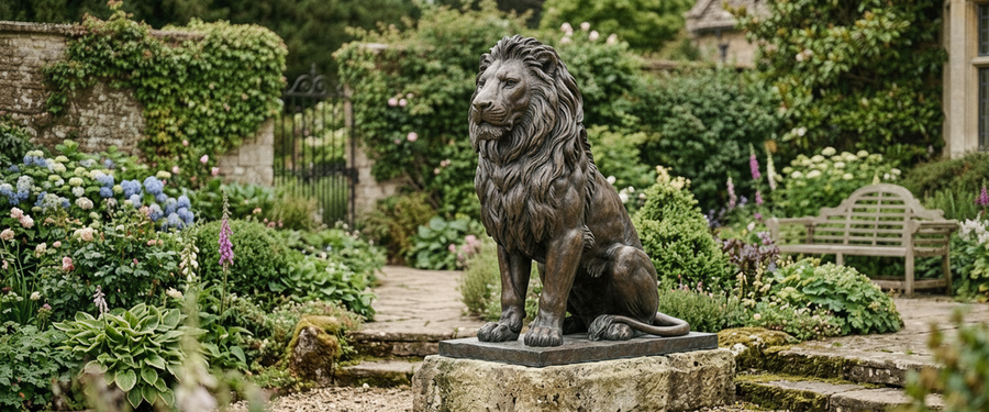 Bronze Lion Statue Buying Guide: Poses, Placement, and Getting the Scale Right - bronze lion statue
