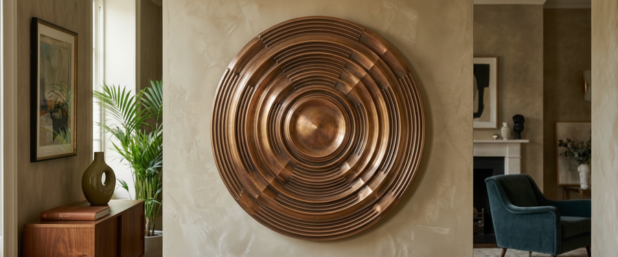 Bronze Metal Wall Art: How Placement Changes What You See - bronze metal wall art