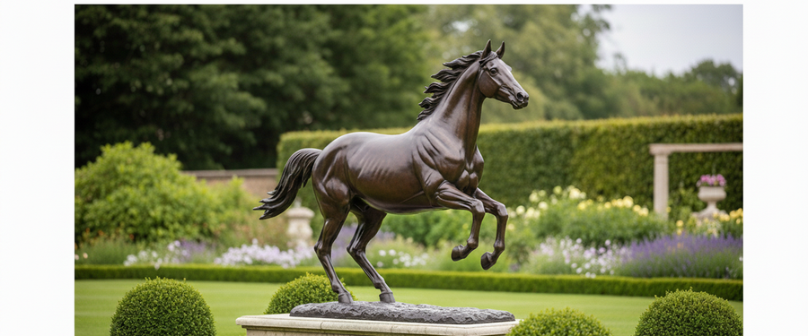 Bronze Statue Horse: Placement, Scale and Sightline Rules That Work - bronze statue horse
