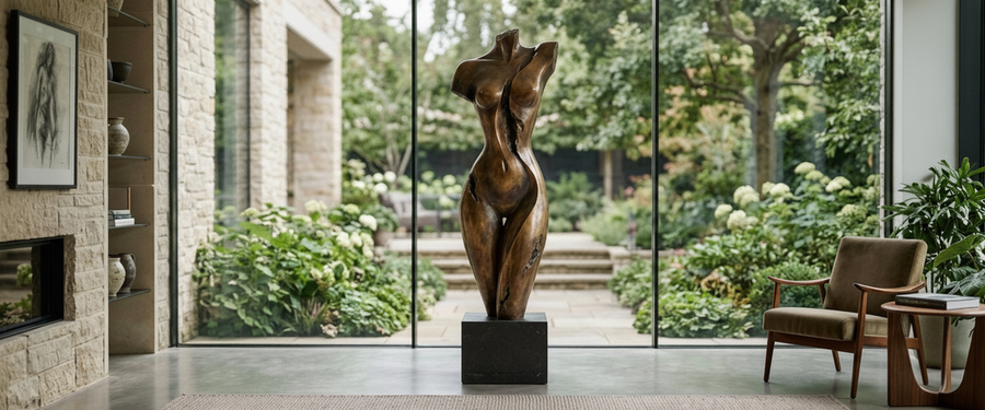 Contemporary Abstract Metal Sculpture: A Buyer's Guide to Form, Scale, and Placement - contemporary abstract metal sculpture