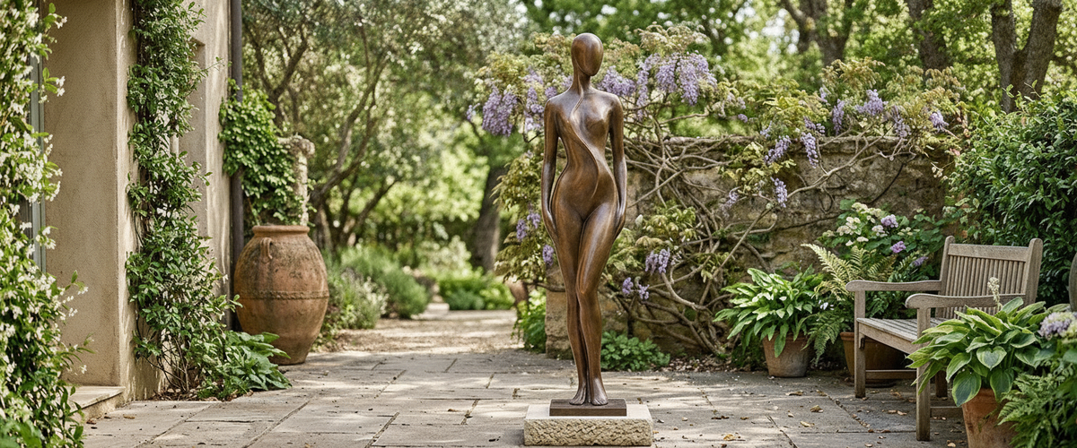 Contemporary Bronze Sculpture: How Placement Decides Whether It Reads - contemporary bronze sculpture
