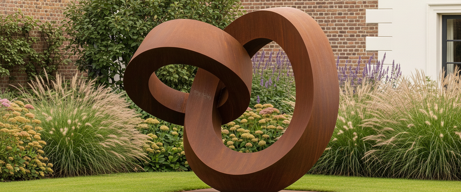 Contemporary Garden Sculptures That Earn Their Lawn - contemporary garden sculptures