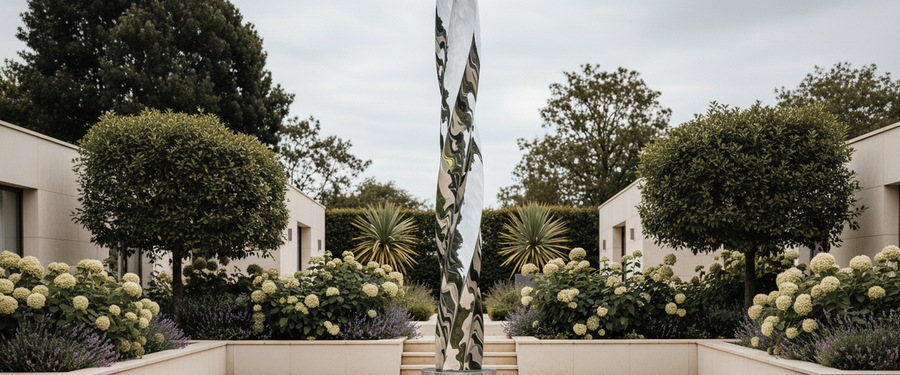 What Contemporary Sculpture Is Made Of, and Where to Put It - contemporary sculpture made of