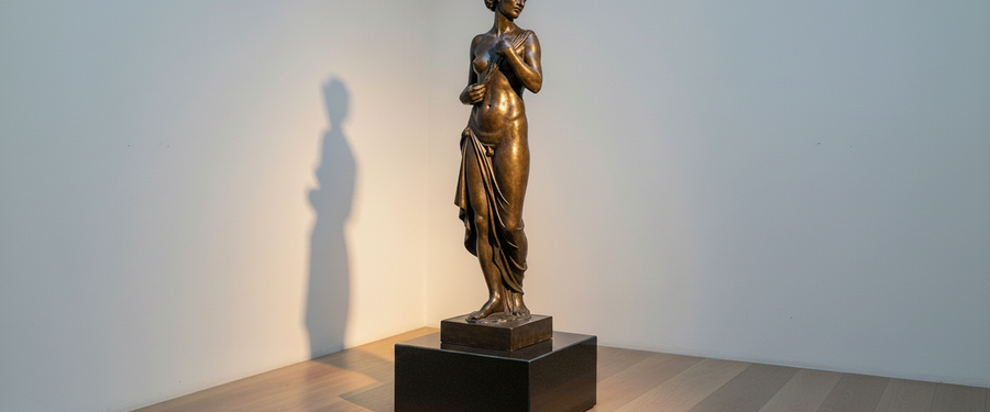 Emphasis by Placement in Art: How a Single Sculpture Anchors a Room - emphasis by placement in art