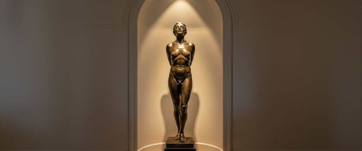 Emphasis by Placement in Art: How to Make One Sculpture Run the Room - emphasis by placement in art