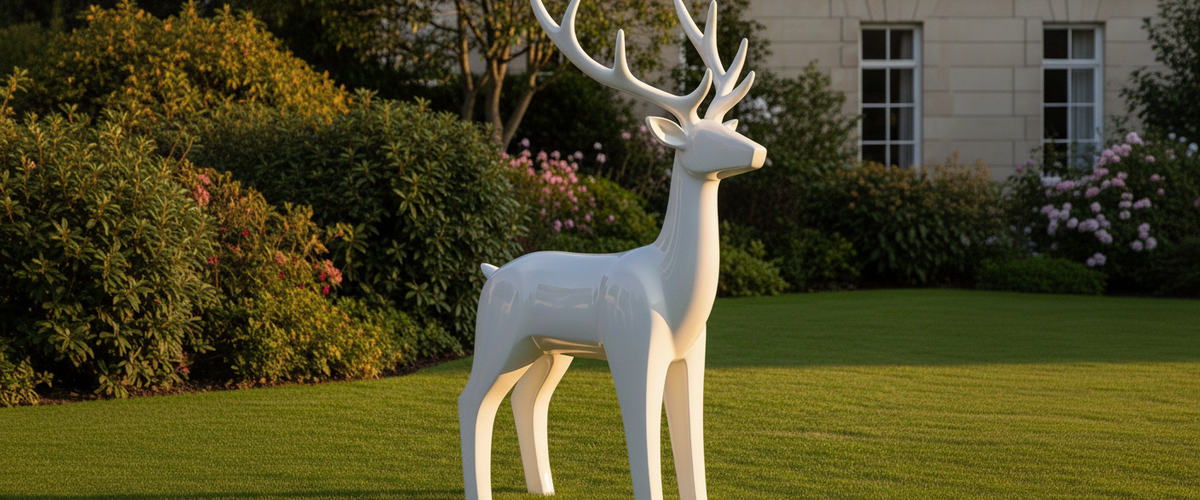 Fiberglass Garden Sculpture: How It Ages, and What to Do About It - fiberglass garden sculpture