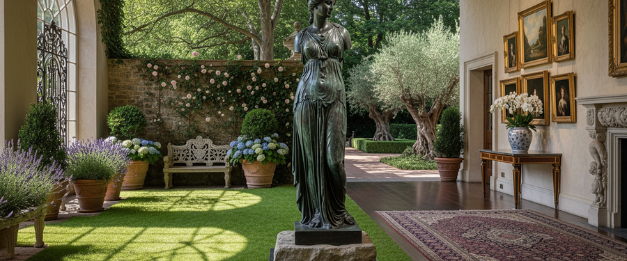 What Fiberglass Garden Sculpture Survives a Hard Winter - fiberglass garden sculpture