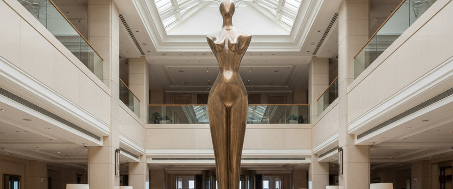 What a Hotel Lobby Sculpture Actually Has to Do - hotel lobby sculpture