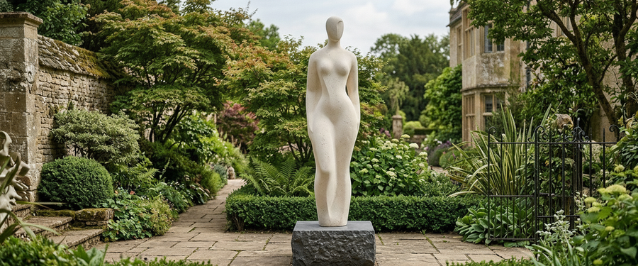 How Sculptors Really Approach a Large Stone Sculpture Garden Commission - large stone sculpture garden