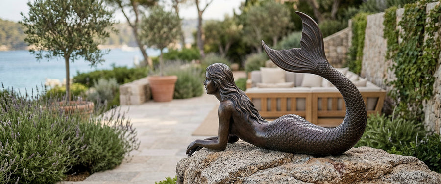 How to Choose a Bronze Mermaid Statue That Earns Its Spot by the Water - bronze mermaid statue