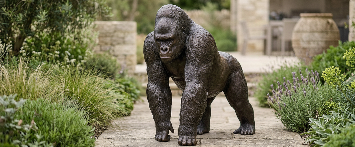 How to Choose a Gorilla Sculpture That Holds Its Ground - gorilla sculpture