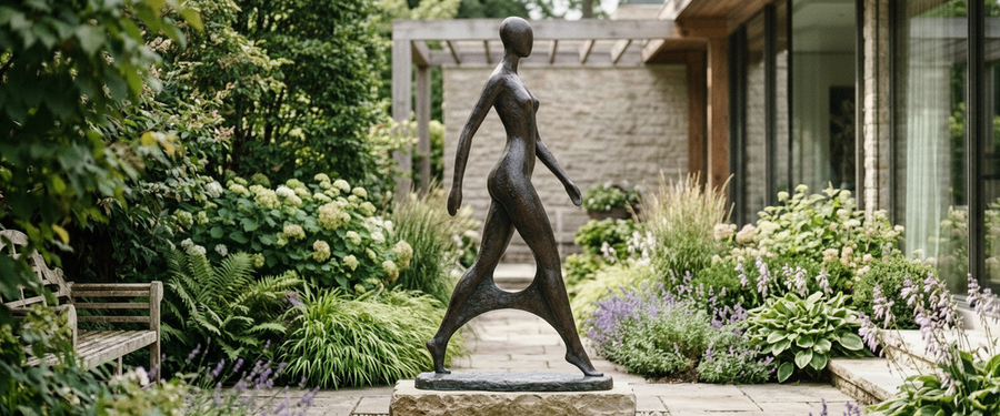 How to Choose a Modern Abstract Human Sculpture That Actually Holds a Room - modern abstract human sculpture
