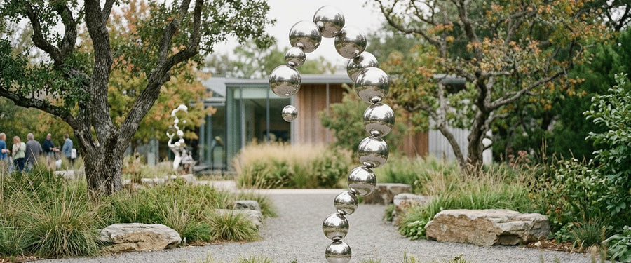 How to Place Contemporary Abstract Sculpture so It Actually Works - contemporary abstract sculpture