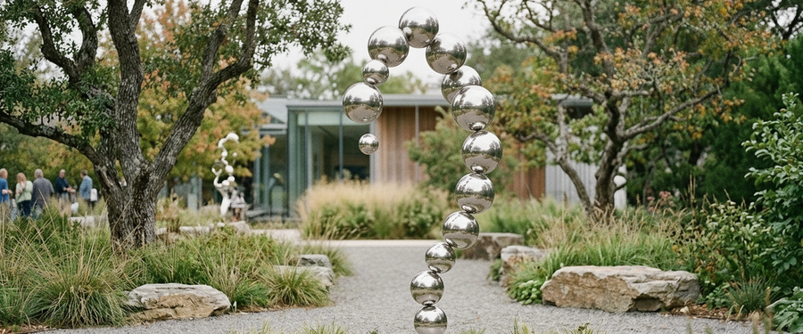 How to Place Contemporary Abstract Sculpture so It Actually Works - contemporary abstract sculpture