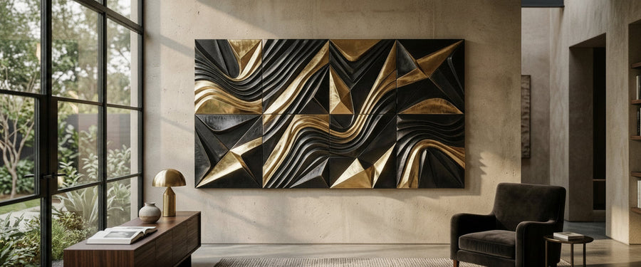 Large 3d Wall Art: How Scale, Light, and Placement Decide Its Impact - large 3d wall