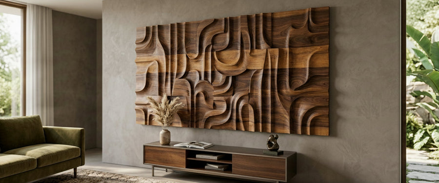 Large Abstract Wall Art: A Placement Guide for Rooms That Deserve It - large abstract wall