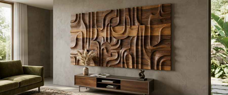 Large Abstract Wall Art: A Placement Guide for Rooms That Deserve It - large abstract wall