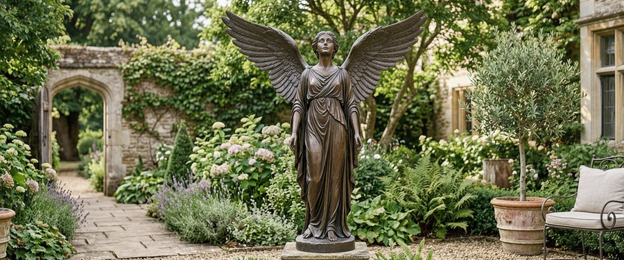 Large Angel Statues at Home: A Buyer's Guide to Scale, Material, and Placement - large angel statues home