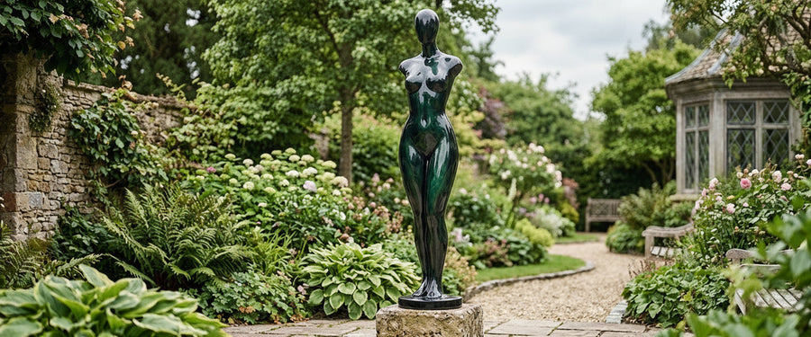 Large Fiberglass Garden Sculpture: How to Place It so It Actually Reads - large fiberglass garden sculpture