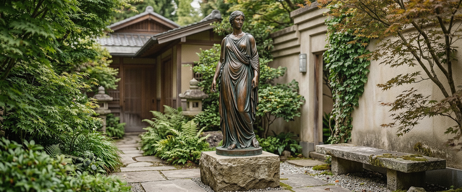 Large Indoor Statues and Sculptures: How to Choose a Piece That Owns the Room - large indoor statues sculptures