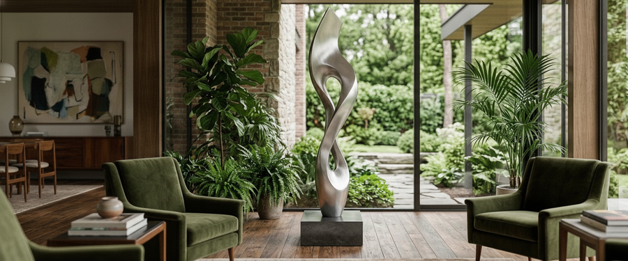 Large Sculptures for Home Decor: What Sculptors Weigh Before They Ever Cut Metal - large sculptures home decor