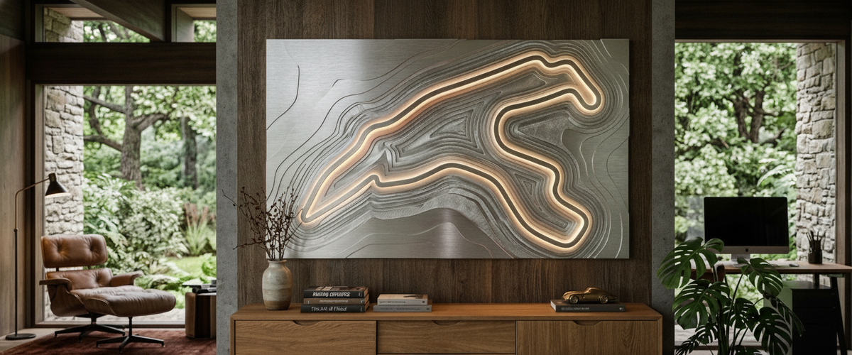 LED Wall Art That Still Looks Good With the Lights on - led wall art