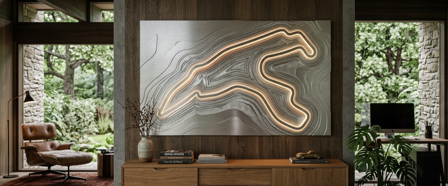 LED Wall Art That Still Looks Good With the Lights on - led wall art