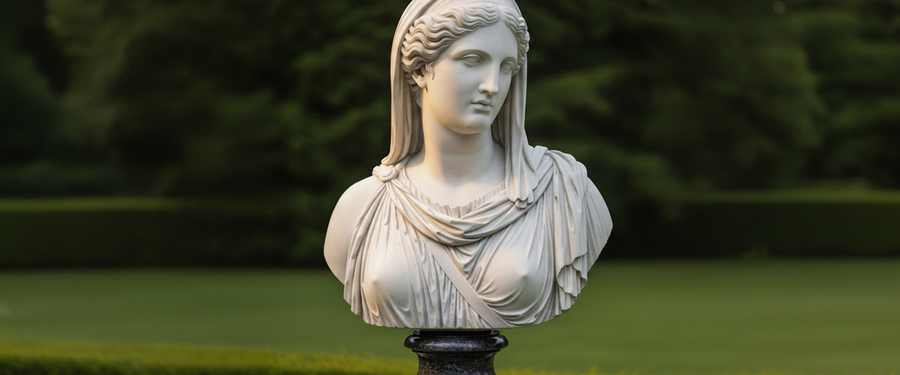 Marble Sculpture Bust Placement: A Buyer's Guide to Scale, Light, and Setting - marble sculpture bust