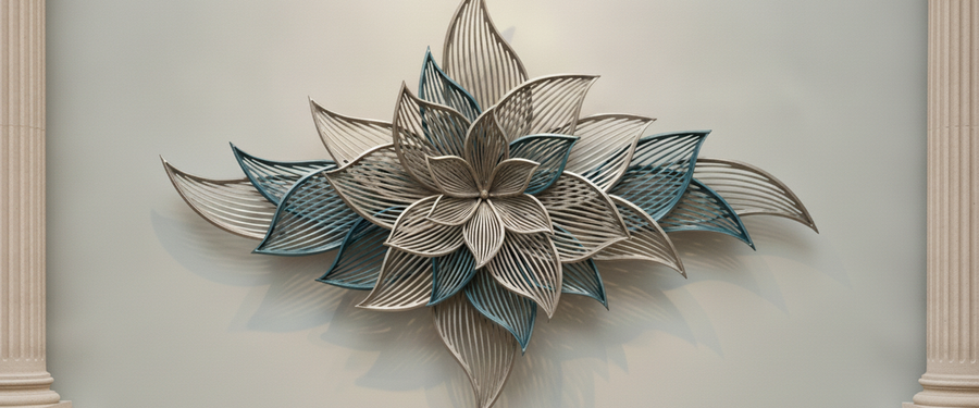 Metal Wall Art: A Buyer's Guide to Scale, Finish and Placement - metal wall art