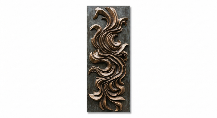 Metal Wall Art That Earns Its Place on a Big Wall - metal wall art