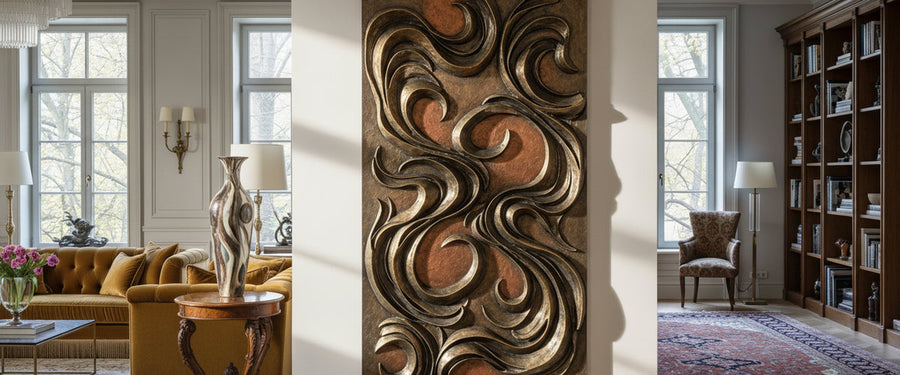 Metal Wall Art That Earns Its Place on a Big Wall - metal wall art
