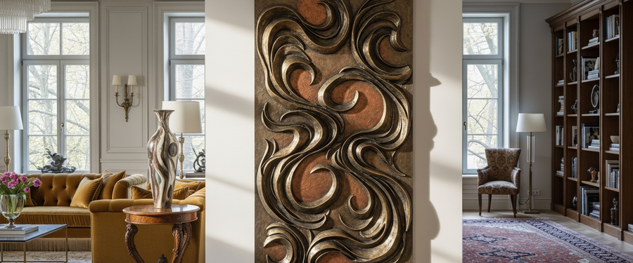 Metal Wall Art That Earns Its Place on a Big Wall - metal wall art
