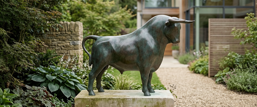 Modern Abstract Animal Sculpture: How to Place It so It Actually Reads - modern abstract animal sculpture