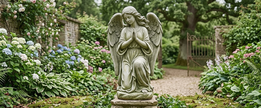 Resin Garden Angel Statues: Placement, Scale, and When to Buy Something That Lasts Longer - resin garden angel statues
