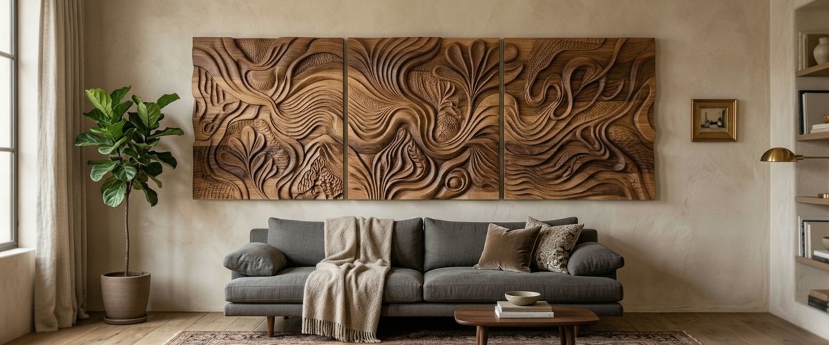 Wall Art for the Living Room: How to Pick a Piece That Holds the Whole Room - wall art living room