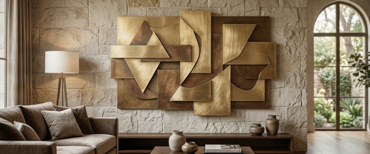 Wall Sculptures for the Living Room: A Buyer's Guide to Scale, Material, and Placement - wall sculptures living room